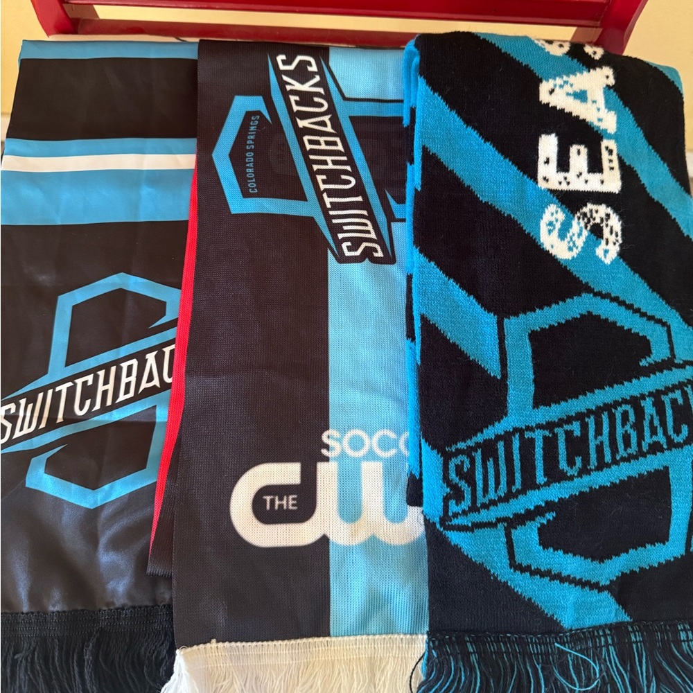 Colorado Swings Switchback Lot - 3 Scarfs, Ziggy Headband & Ziggy Stuffed Animal - Picture 3 of 3